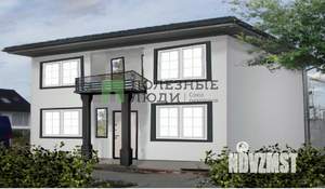 Дом 172м², 2-этажный, участок 4 сот.  