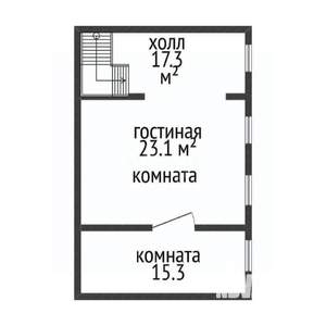 Дом 247м&sup2;, 3-этажный, участок 3 сот.  