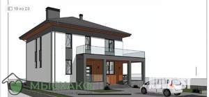 Дом 260м&sup2;, 2-этажный, участок 5 сот.  