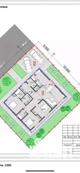 Дом 130м&sup2;, 1-этажный, участок 6 сот.  