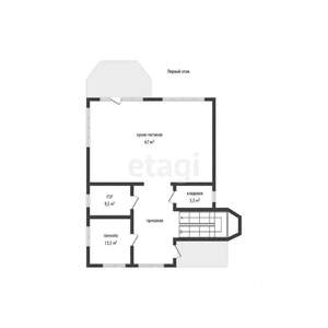 Дом 300м&sup2;, 2-этажный, участок 10 сот.  