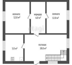 Дом 120м², 2-этажный, участок 11 сот.  