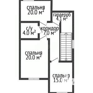 Дом 210м&sup2;, 3-этажный, участок 4 сот.  