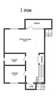 Дом 180м², 3-этажный, участок 3 сот.  