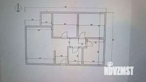 Дом 100м², 1-этажный, участок 4 сот.  