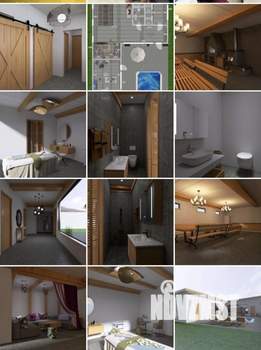 Дом 130м&sup2;, 1-этажный, участок 6 сот.  