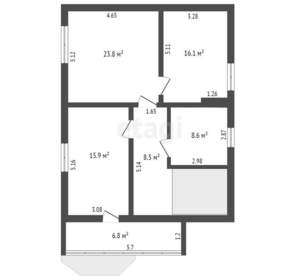Дом 243м², 2-этажный, участок 3 сот.  