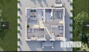 Дом 80м&sup2;, 1-этажный, участок 5 сот.  