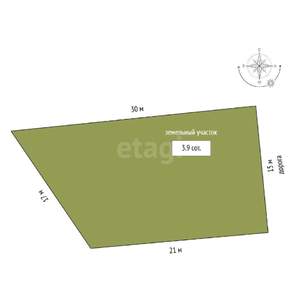 Дом 206м&sup2;, 2-этажный, участок 4 сот.  