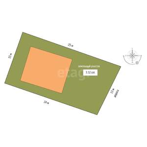 Дом 177м&sup2;, 2-этажный, участок 3 сот.  