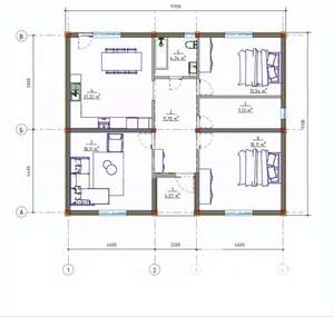 Дом 99м², 1-этажный, участок 5 сот.  