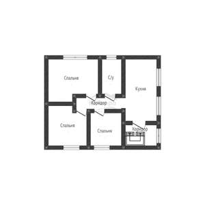 Дом 165м², 2-этажный, участок 18 сот.  