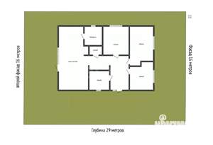 Дом 109м&sup2;, 1-этажный, участок 5 сот.  