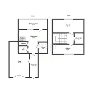 Дом 176м&sup2;, 2-этажный, участок 5 сот.  