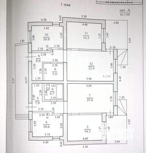 Дом 250м², 1-этажный, участок 5 сот.  