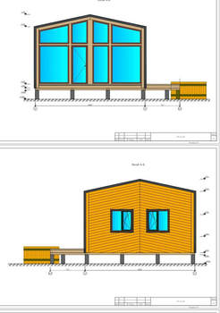 Дом 60м², 1-этажный, участок 6 сот.  