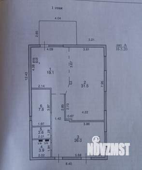Коттедж 150м², 2-этажный, участок 6 сот.  