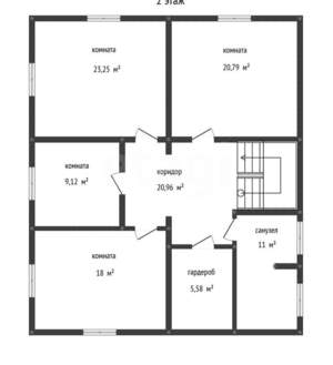 Дом 217м², 2-этажный, участок 8 сот.  