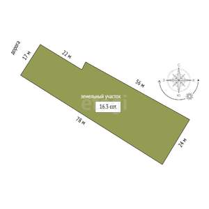 Дом 340м², 2-этажный, участок 16 сот.  