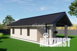 Дом 70м&sup2;, 1-этажный, участок 4 сот.  