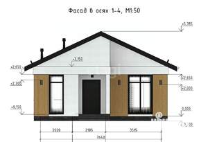 Дом 60м², 2-этажный, участок 5 сот.  
