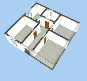 Дом 140м², 1-этажный, участок 6 сот.  