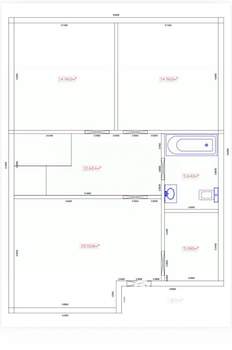 Дом 176м², 2-этажный, участок 5 сот.  