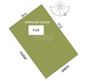 Дом 160м², 2-этажный, участок 4 сот.  