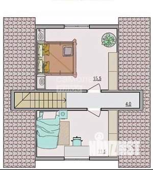 Коттедж 83м², 2-этажный, участок 5 сот.  