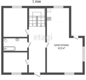 Дом 171м², 2-этажный, участок 4 сот.  