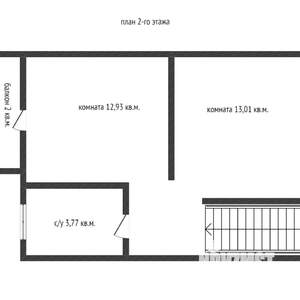 Дом 100м², 2-этажный, участок 3 сот.  