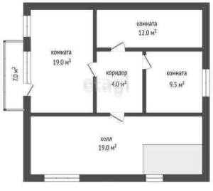 Дом 120м², 2-этажный, участок 11 сот.  