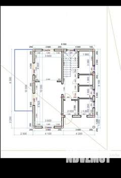 Коттедж 194м&sup2;, 2-этажный, участок 6 сот.  