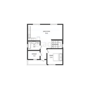 Дом 140м&sup2;, 2-этажный, участок 3 сот.  