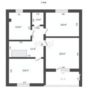 Дом 259м&sup2;, 2-этажный, участок 7 сот.  