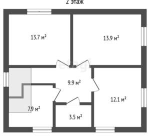 Дом 160м², 2-этажный, участок 4 сот.  