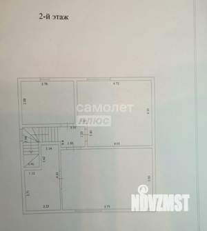 Дом 130м², 2-этажный, участок 6 сот.  