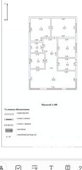 Дом 100м², 1-этажный, участок 5 сот.  