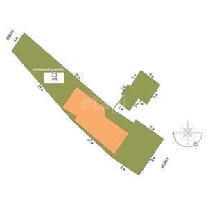 Дом 110м&sup2;, 2-этажный, участок 4 сот.  