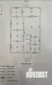 Дом 103м&sup2;, 1-этажный, участок 4 сот.  