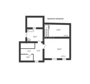 Дом 213м², 2-этажный, участок 8 сот.  