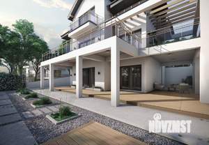 Коттедж 411м&sup2;, 3-этажный, участок 7 сот.  