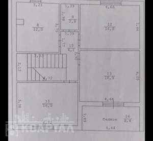Дом 180м&sup2;, 2-этажный, участок 4 сот.  