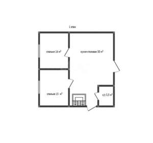 Дача 150м², 2-этажный, участок 6 сот.  