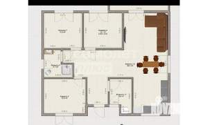 Дом 100м&sup2;, 1-этажный, участок 5 сот.  