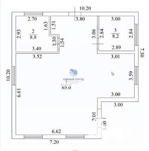 Дом 150м², 2-этажный, участок 6 сот.  