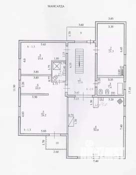 Дом 335м&sup2;, 2-этажный, участок 8 сот.  