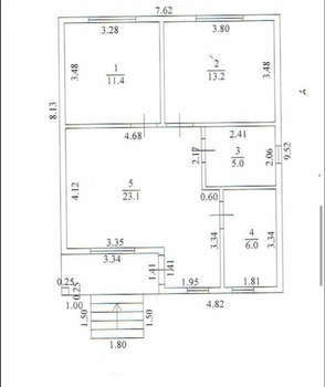 Дом 155м&sup2;, 2-этажный, участок 4 сот.  