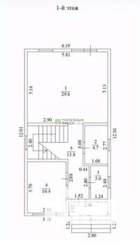 Дом 149м&sup2;, 2-этажный, участок 4 сот.  