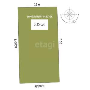 Дом 133м&sup2;, 2-этажный, участок 3 сот.  